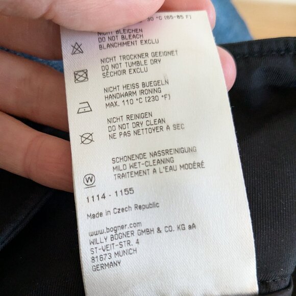 Bogner Malena Insulated Blue Jean Denim Look Ski Snow Pant 10 - Picture 15 of 15